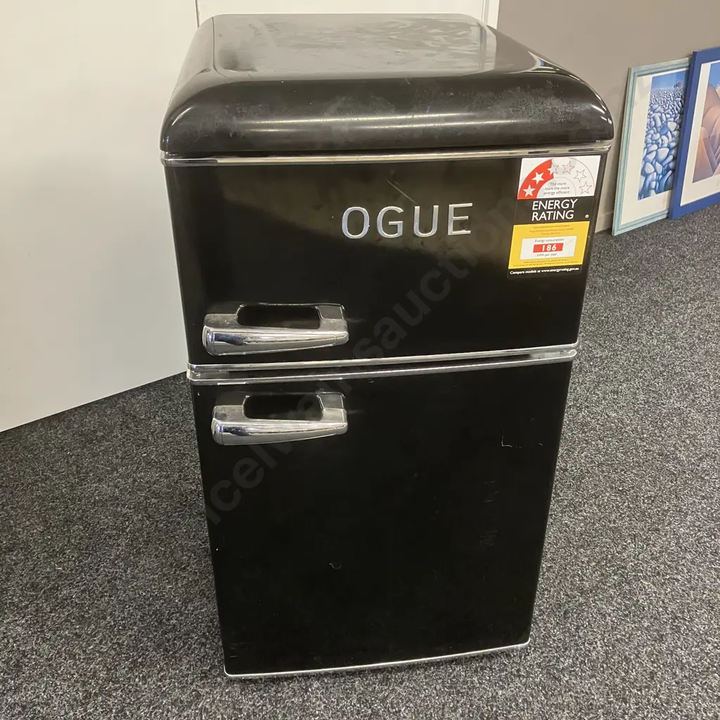 Black Vogue 86 Litre Fridge Freezer Model 354088 Image 1++