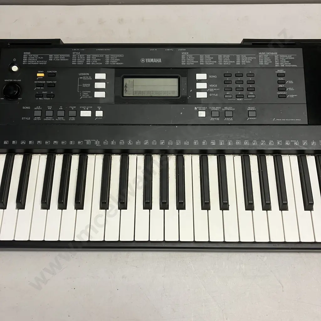 Yamaha PSR-W343 Keyboard (No Power Supply) Image 1++