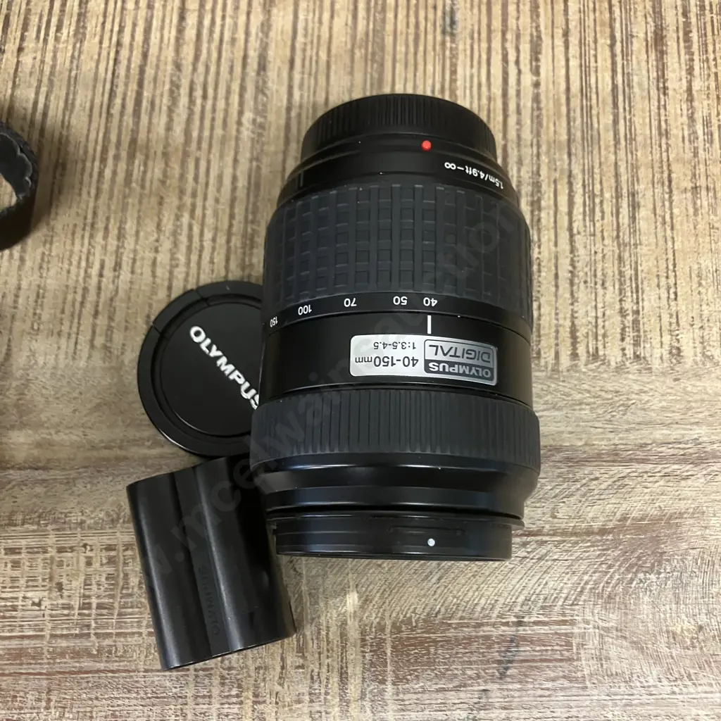 Olympus E-300 8MP Camera With 14-45mm & 40-150mm Lenses, Filter & Bag, Battery (No Charger) Image 1++