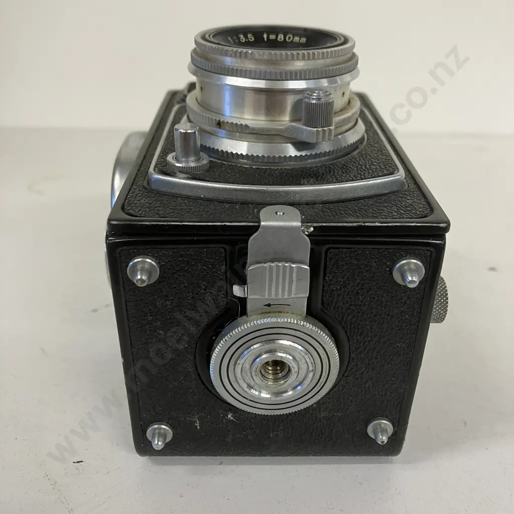 Vintage Kalimar Reflex Single Lens 6x6 SLR Camera (#552293) With F.C Kaligar 80mm F3.5 Lens  (#59859) Image 1++