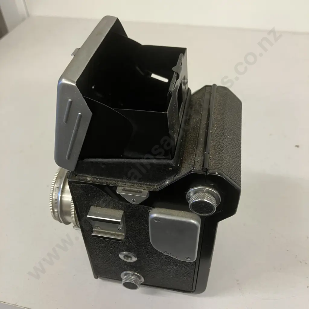 Vintage Kalimar Reflex Single Lens 6x6 SLR Camera (#552293) With F.C Kaligar 80mm F3.5 Lens  (#59859) Image 1++