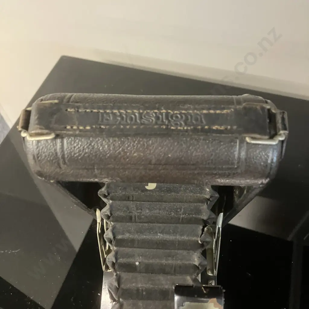 1920's Ensign Flush Back Folding Bellows Camera With Anastigmat Cooke-Luxor f6.8 Image 1++