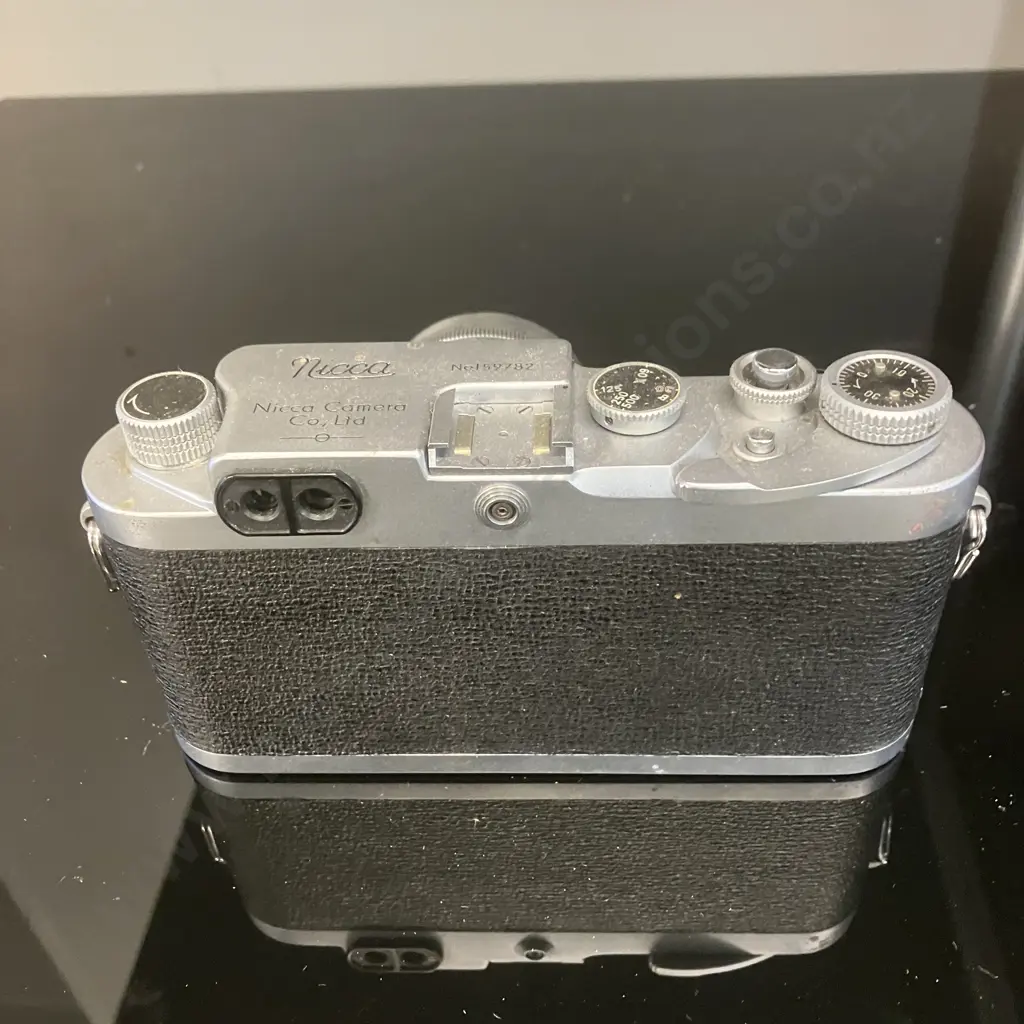 Rare Nicca 33 Rangefinder (#159782) With Canon 50mm f1.8 Lens (11797) Leica Screw LTM39, Japan 1958 (Only 1000 Made) Image 1++