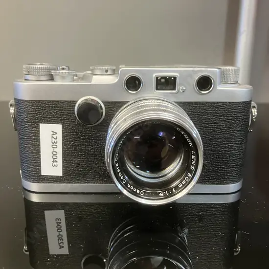Rare Nicca 33 Rangefinder (#159782) With Canon 50mm f1.8 Lens (11797) Leica Screw LTM39, Japan 1958 (Only 1000 Made)