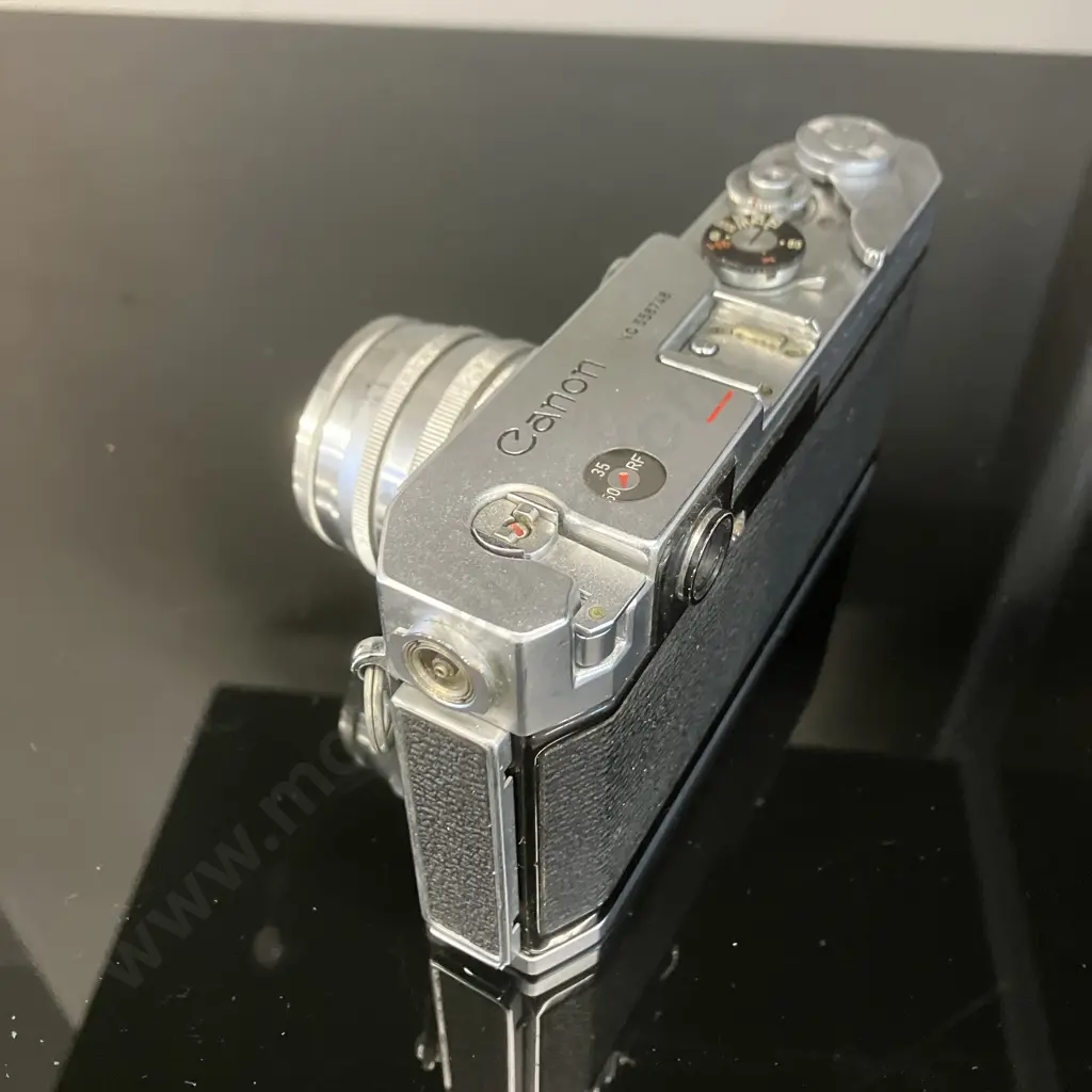 Rare Canon Model VL With Bottom Plate Marked L1 Rangefinder Camera (#558748) Canon 50mm f1.8 L39 Lens (#112277) JAPAN Image 1++