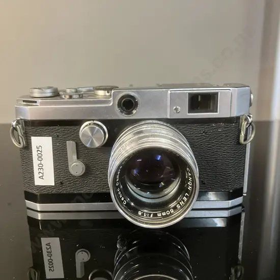 Rare Canon Model VL With Bottom Plate Marked L1 Rangefinder Camera (#558748) Canon 50mm f1.8 L39 Lens (#112277) JAPAN