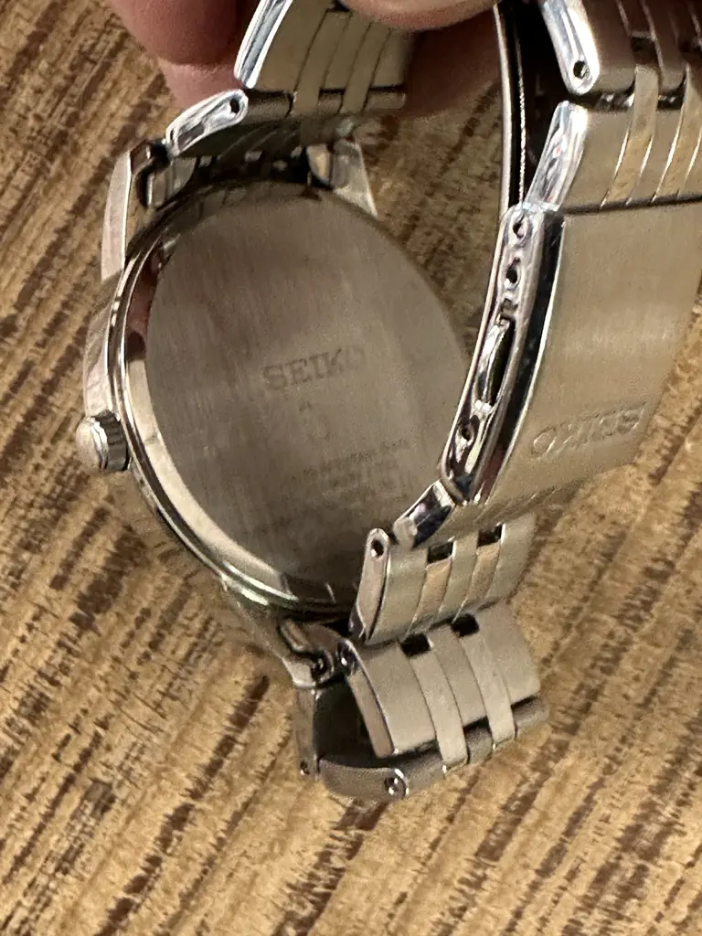Mens Seiko Watch With Blue Face 231584 Image 1++