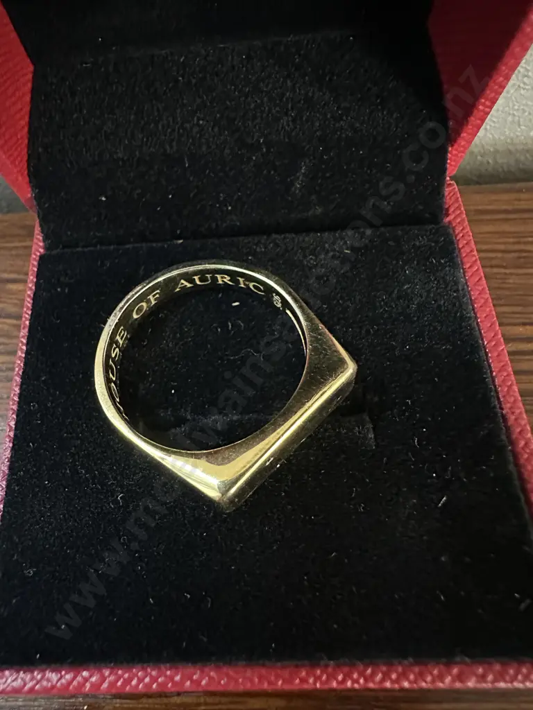 Ring Stamped 925 Engraved Italy House Of Auric Image 1++