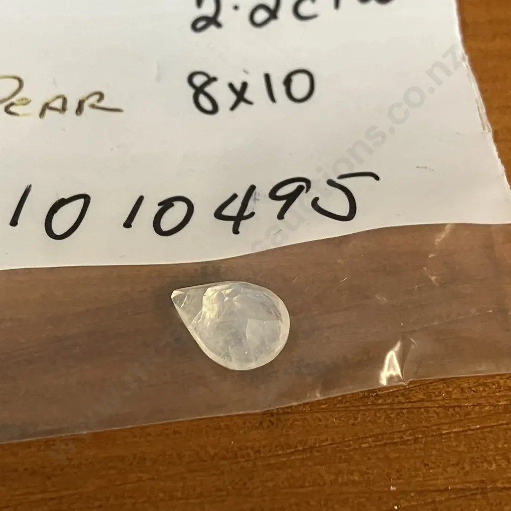 Moonstone 2.2 ctw Pear Cut 8 x 10mm Image 1++