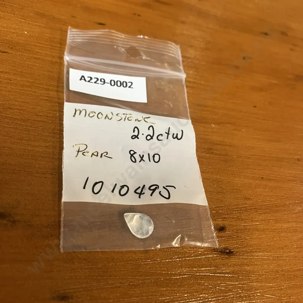 Moonstone 2.2 ctw Pear Cut 8 x 10mm Image 1++
