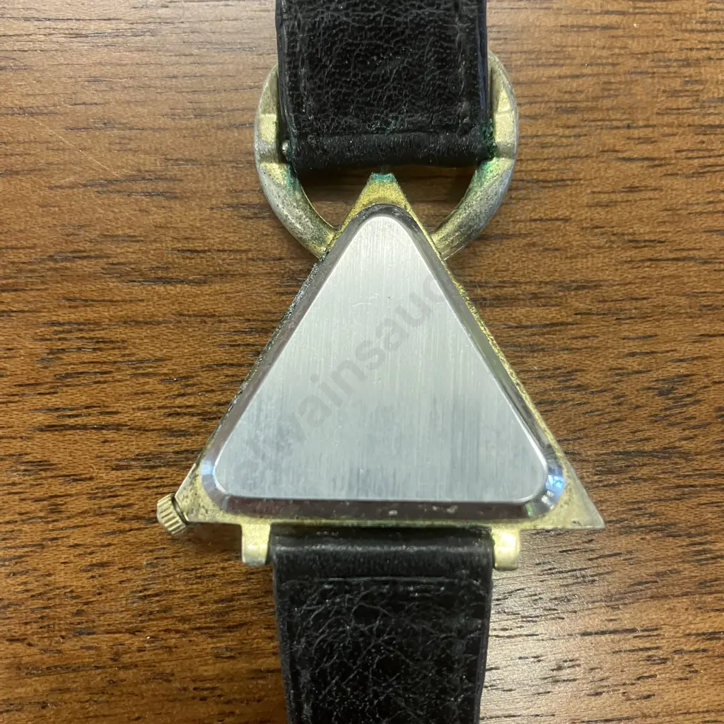 Vintage Cardinal Quartz Triangular Freemason Design Watch Image 1++