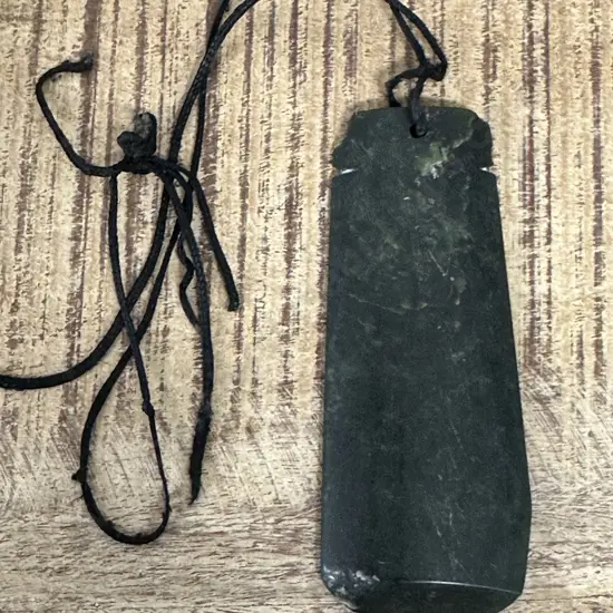Large Pounamu Pendant Necklace (af)
