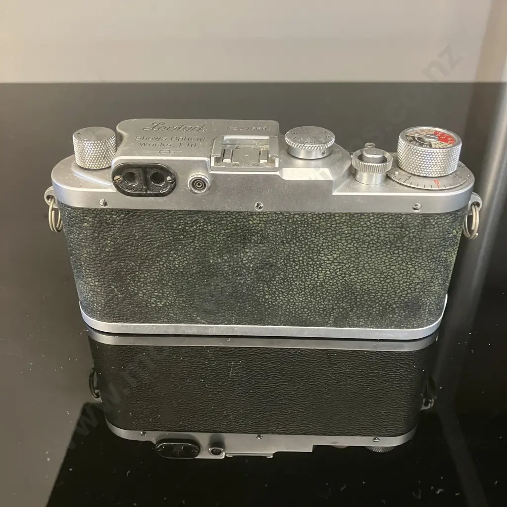 Rare Showa Works (Shōwa Kōgaku) Leotax K Rangefinder Camera Body (#57668) 1955 Image 1++