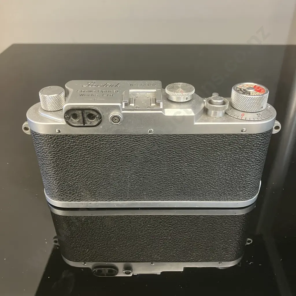 Rare Showa Works (Shōwa Kōgaku) Leotax K3 Rangefinder Camera (#554132) With Canon 50mm f1.8 Lens (#136742) 1958 Image 1++