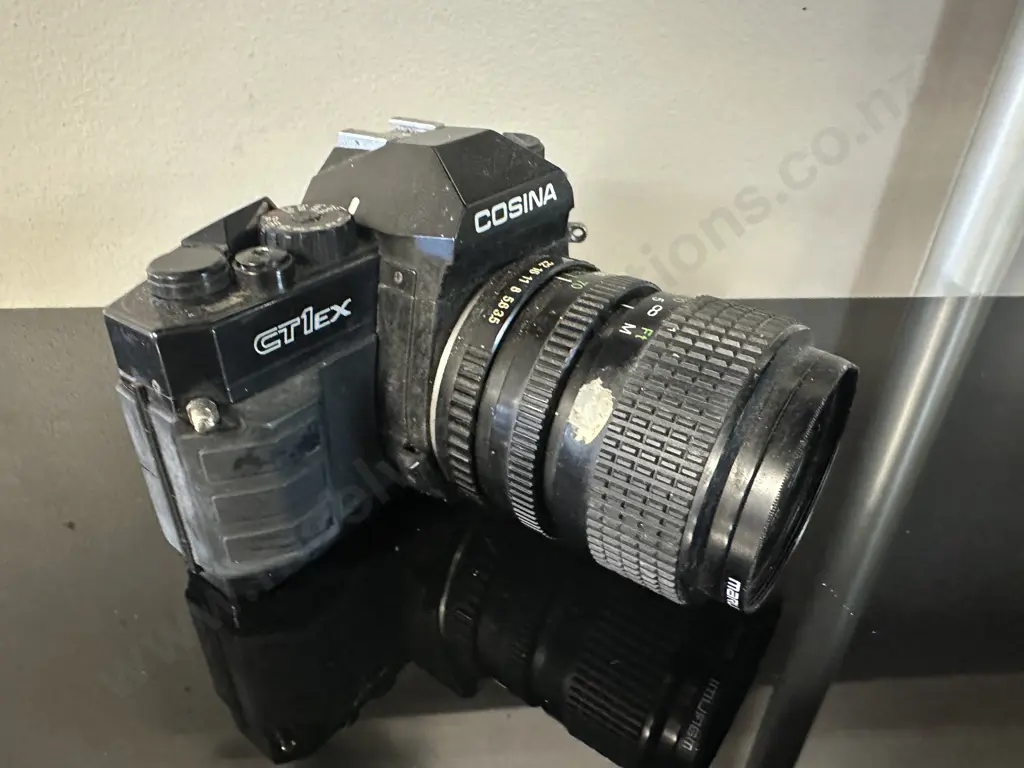 Vintage Cosina CT1EX 35mm Camera (#80826483) with Cosina 35-70mm f/3.5-4.8 MC Macro Lens - Japan Image 1++