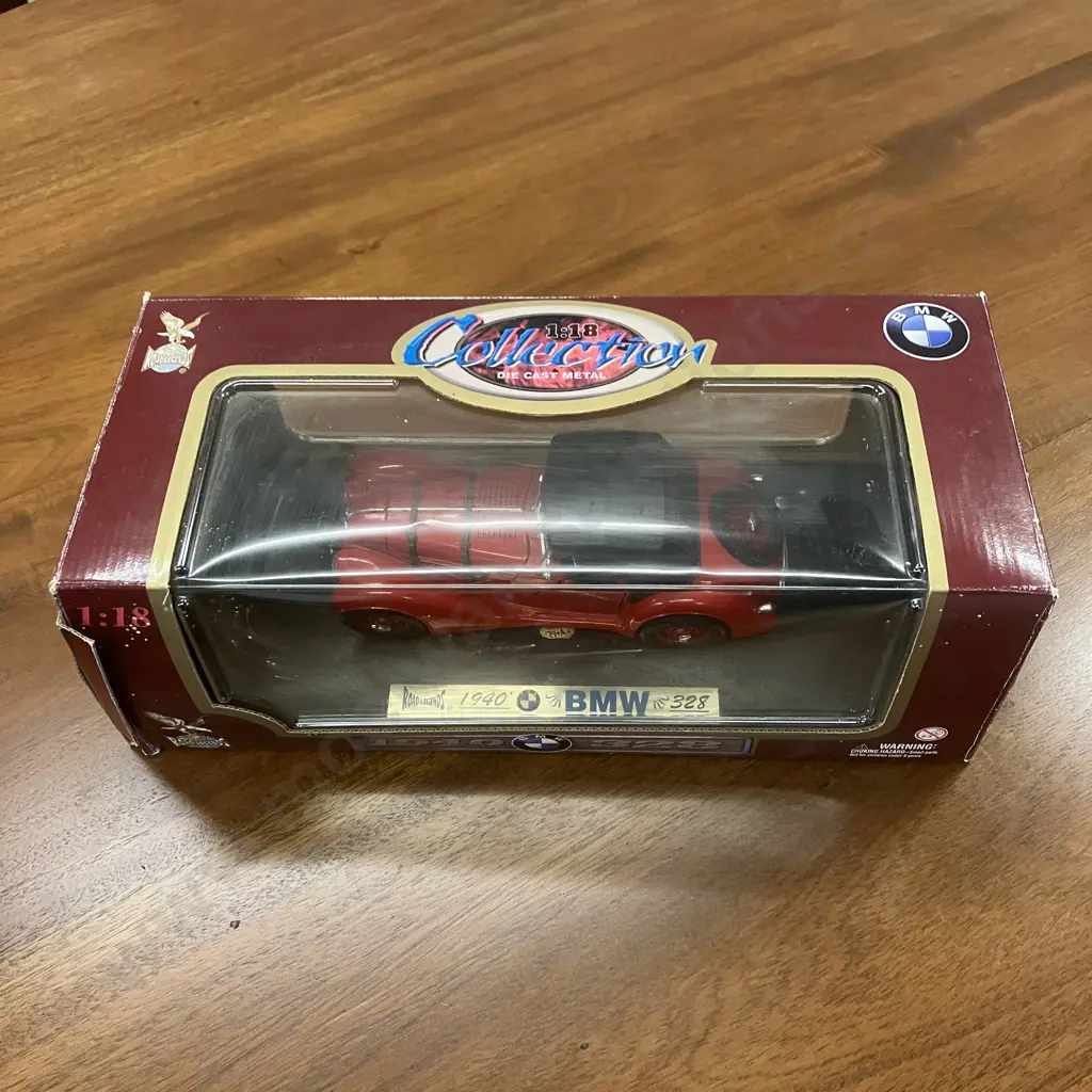 Road Legends 1:18 BMW 328 Die-Cast Model, Boxed Image 1++
