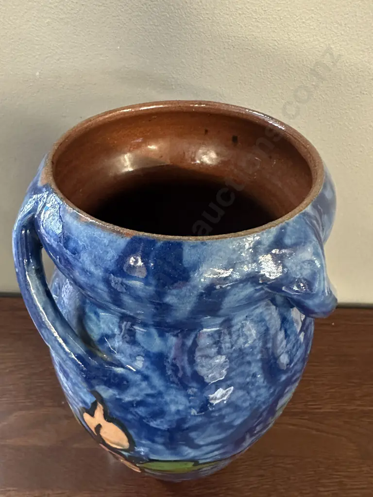 Royal Torquay Hand Made Pottery Vase H24cm. Image 1++