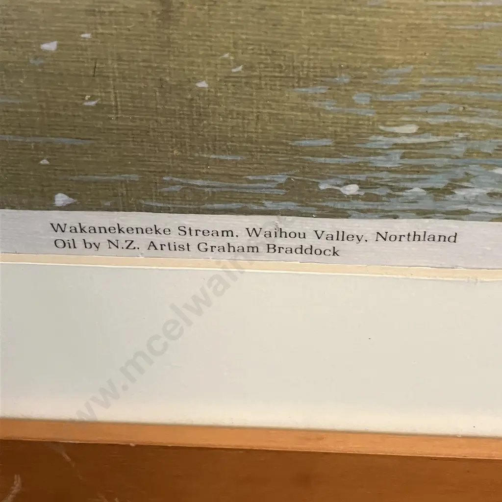 "Sparkling Morning" by Graham Braddock Framed Handsigned Limited Edition 087/650. 49 x 57cm Image 1++