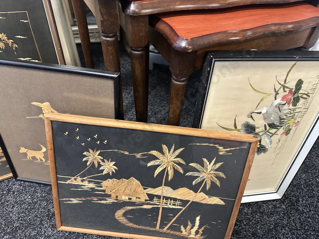 Selection Of Vintage Oriental Themed Artwork Image 1++