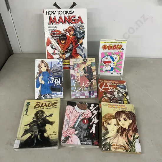 Doraemon, Manga, Anime Books Including How To Draw Manga Volume 1