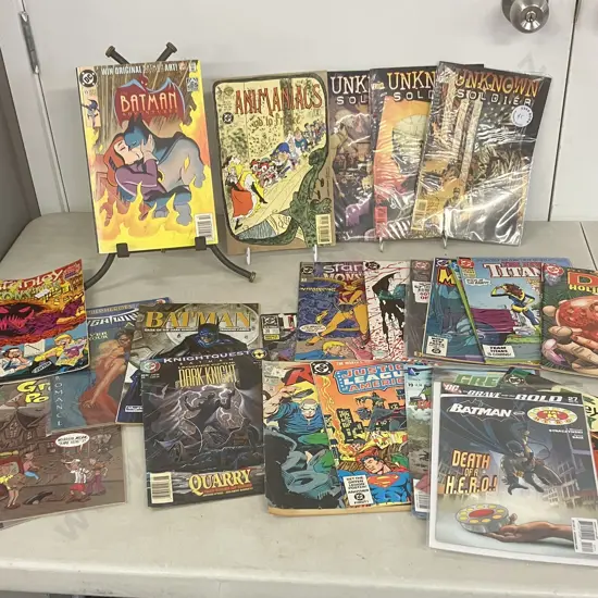 DC Comics x 25  - Batman, Animaniacs, Gross Point, Stanley & His Monster Etc