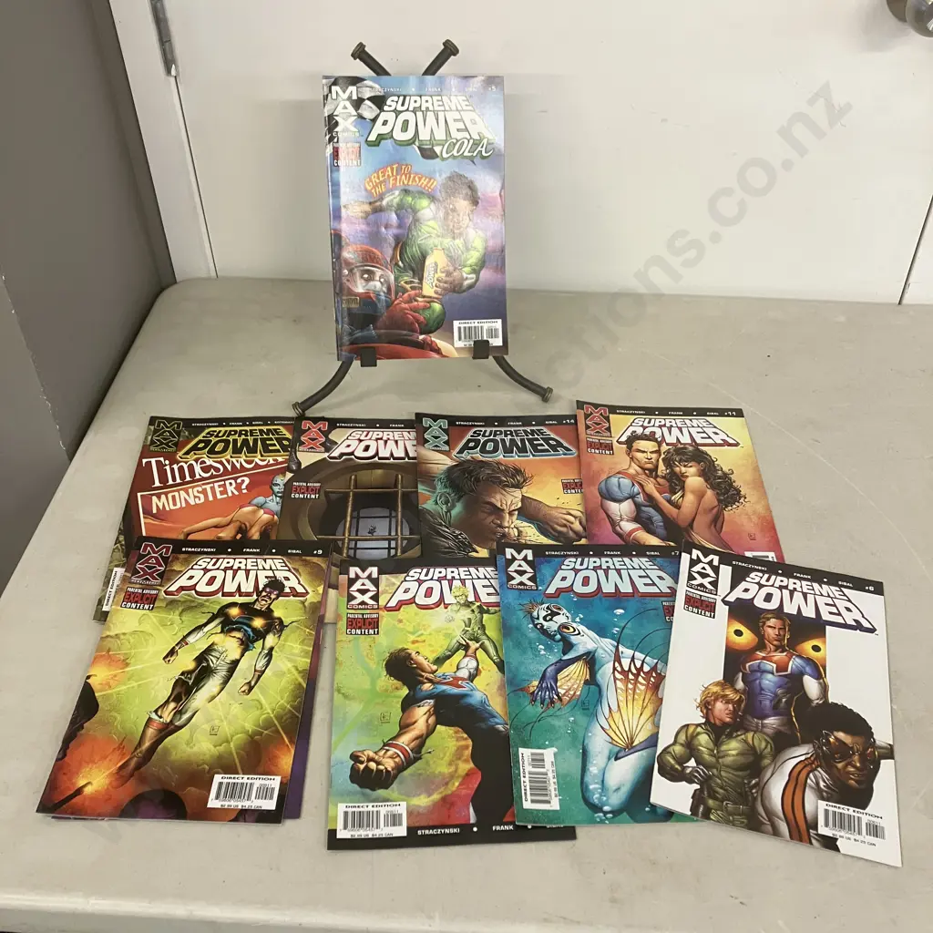 Marvel Comics  x 28 - Max Supreme Power & Deaths Head, With 3 x QC Comics Sam Slade Robo Hunter & Bat Thing Image 1++