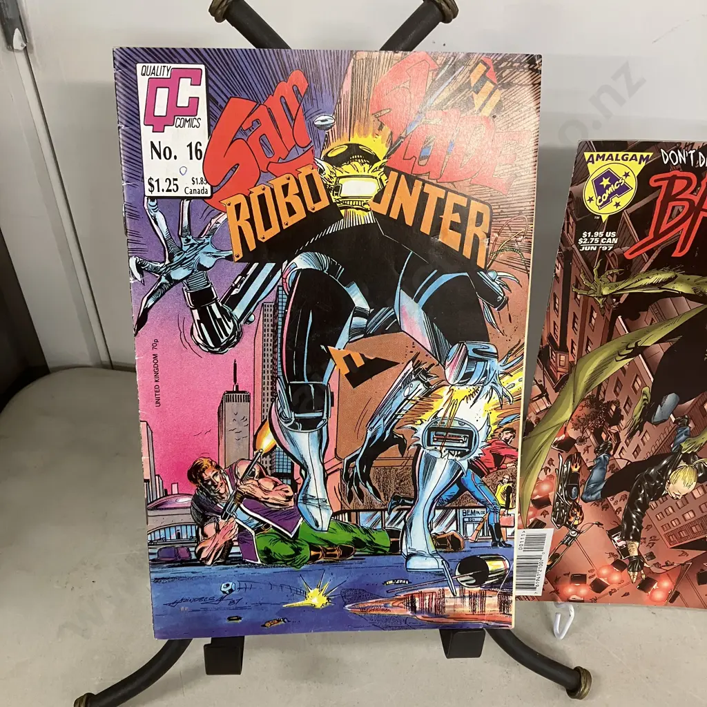 Marvel Comics  x 28 - Max Supreme Power & Deaths Head, With 3 x QC Comics Sam Slade Robo Hunter & Bat Thing Image 1++
