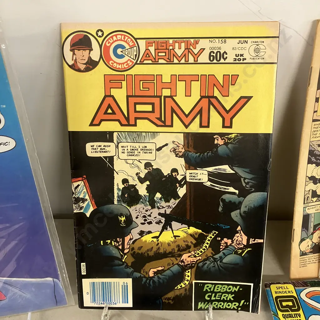 Assorted Comics - Back To The Future, The Frogmen, GI Joe, Bone, Fightin' Army, Beano Etc x 29 Image 1++