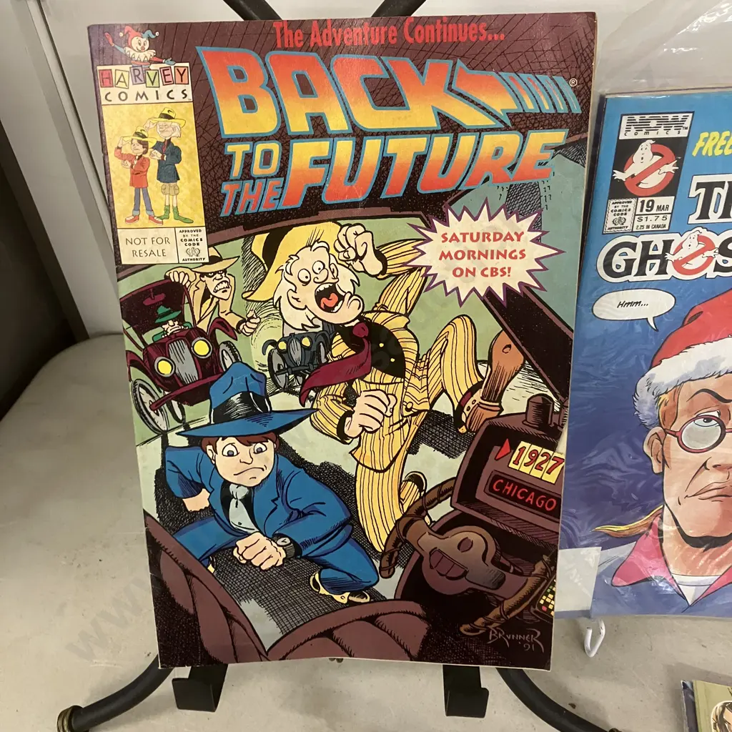 Assorted Comics - Back To The Future, The Frogmen, GI Joe, Bone, Fightin' Army, Beano Etc x 29 Image 1++