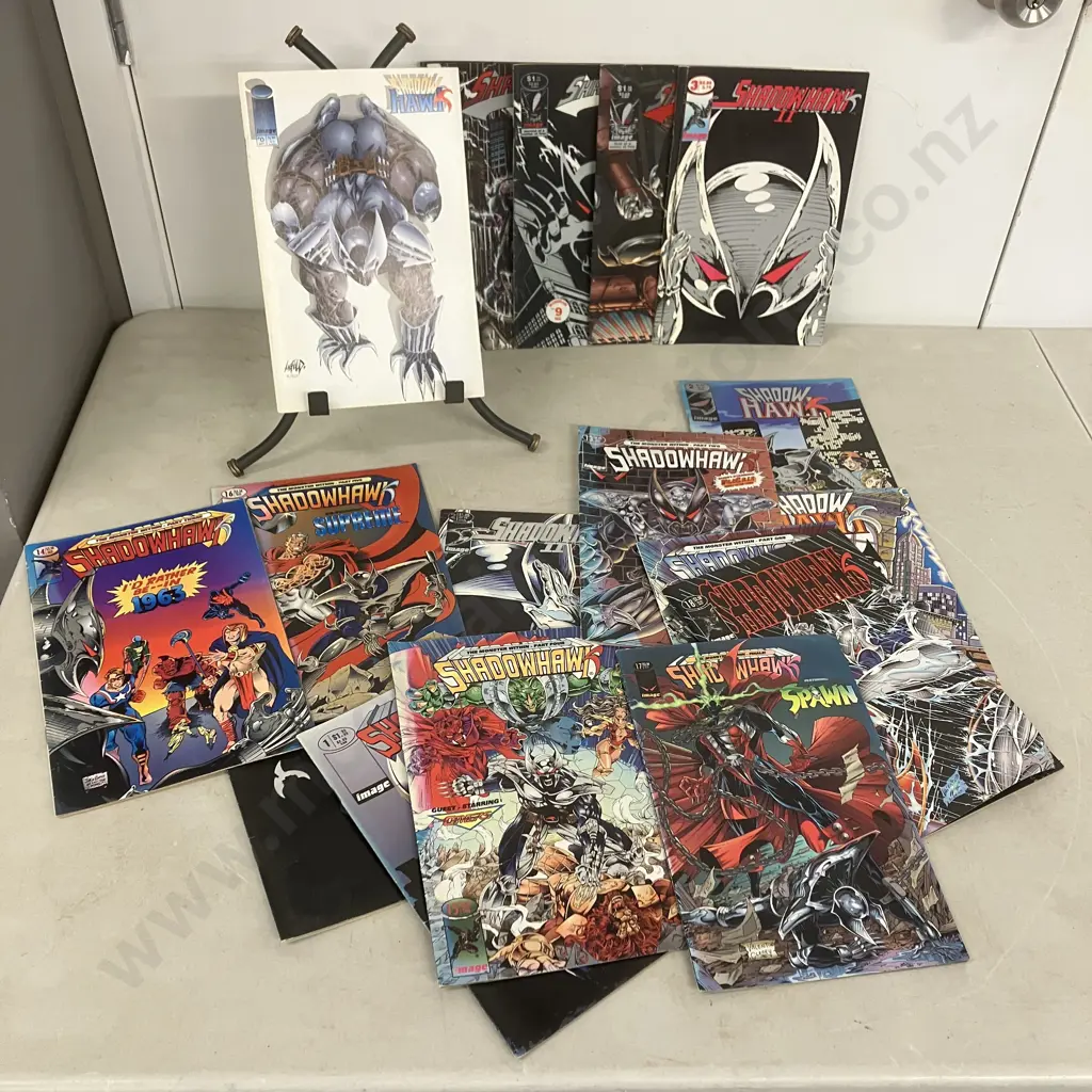 Shadow Hawk Comics - 16 Assorted Image 1++