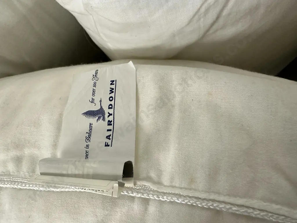 Selection Of Euro Cushions Including Fairy Down Etc Image 1++