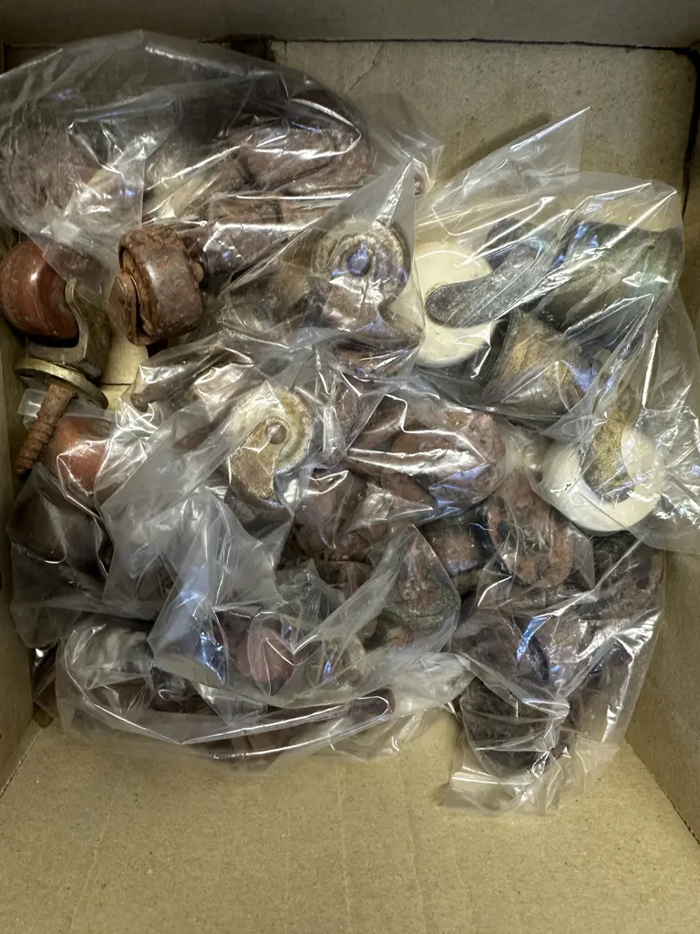 Assorted Vintage Castors  Image 1++