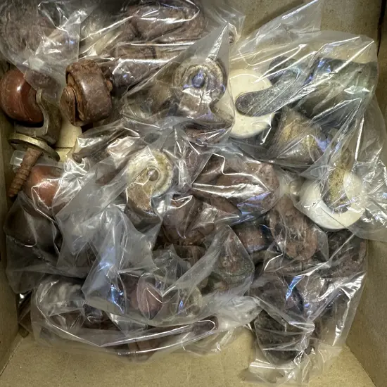 Assorted Vintage Castors 