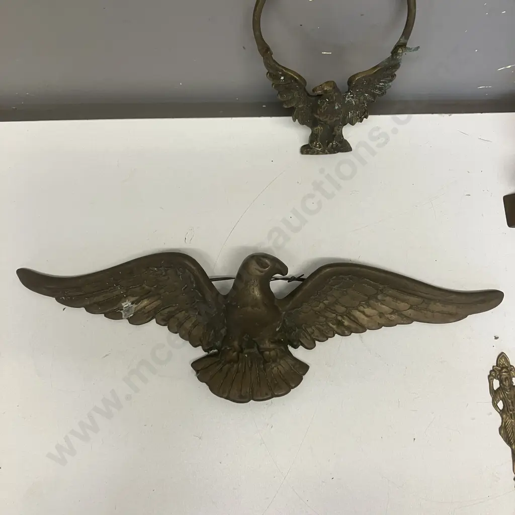 Bronze & Brass Eagles, Alsatian, Deers Head, Letter Opener Image 1++