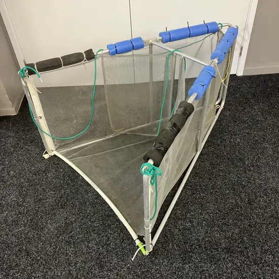 Folding A Frame Whitebait Net. 60 x 126cm