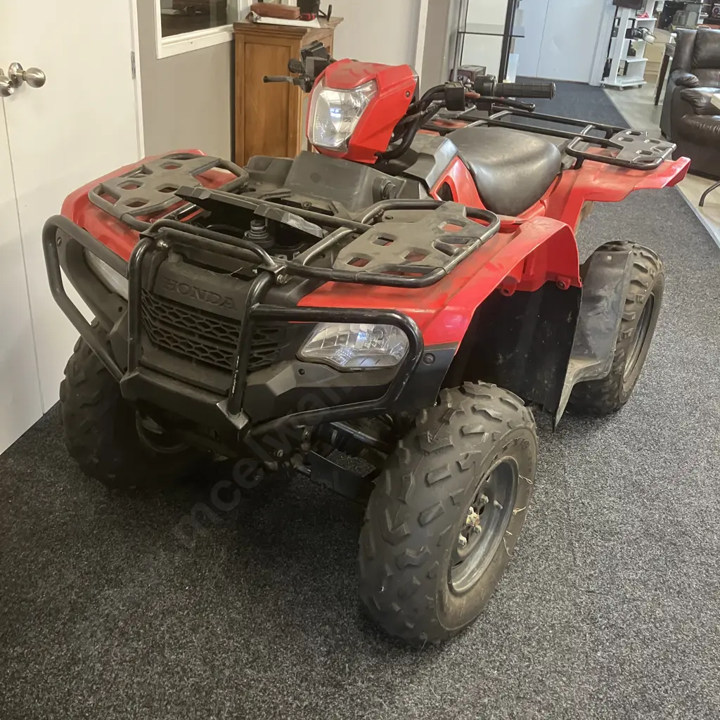 Honda TRX520FM2 - 2021? 25924kms, 518cc With Owners Manual, No Key (Sold As Is) Image 1++