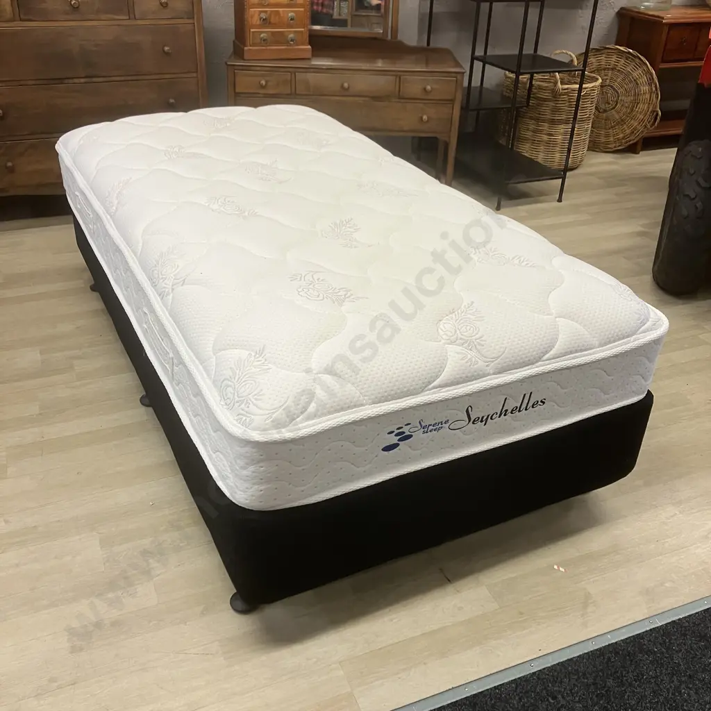 Serene Sleep "Seychelles" King Single Mattress With Base Image 1++
