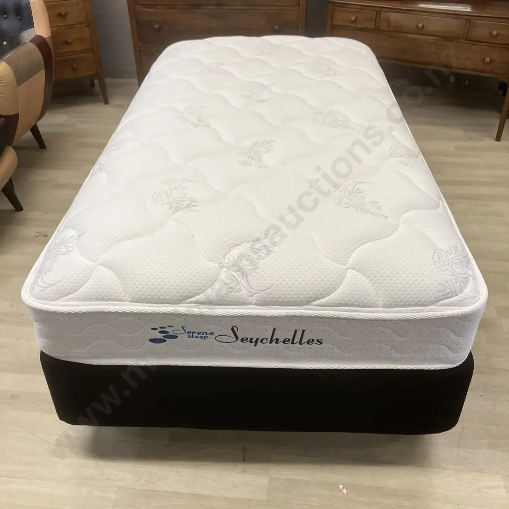 Serene Sleep "Seychelles" King Single Mattress With Base Image 1++