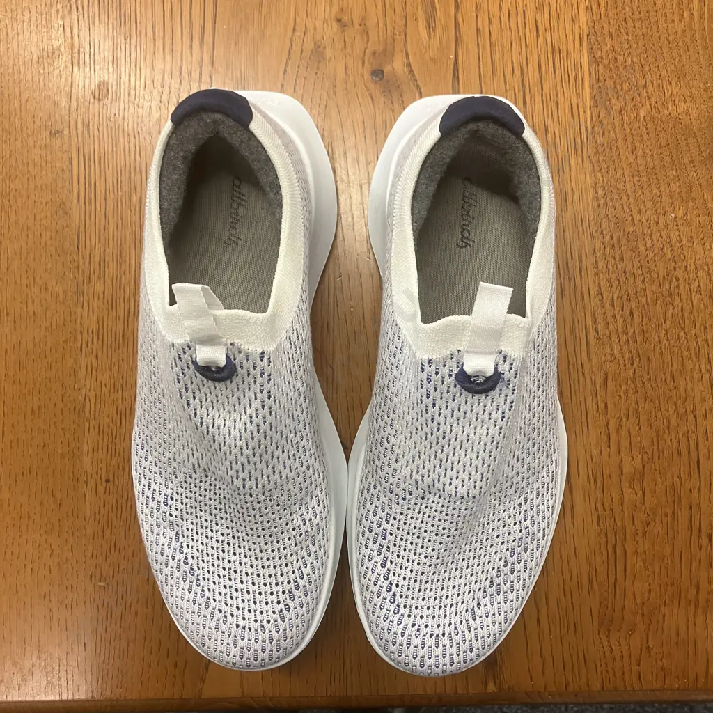 allbirds Tree Dasher Relay Blizzard, Hazy Cobalt (Clarity Blue) W10 Image 1++