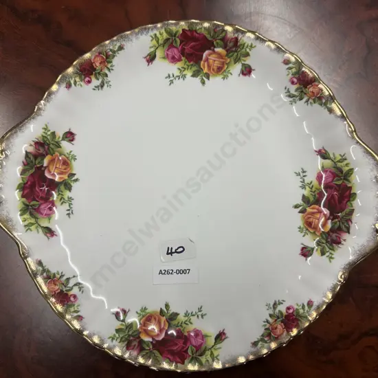 Royal Albert Old Country Roses Serving/Cake Plate 26cm.