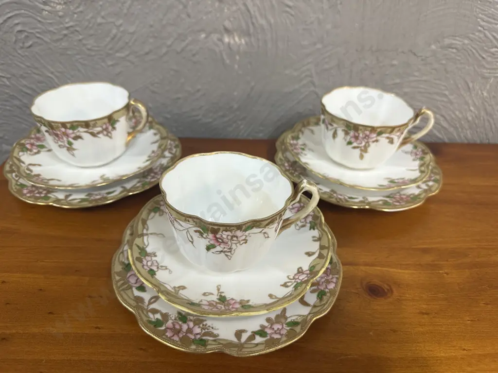 Noritake Trios x 3 Image 1++