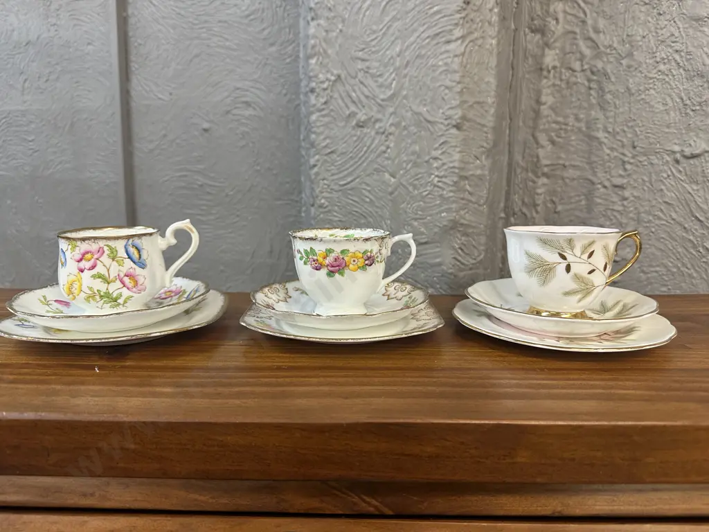 Vintage Royal Albert Trios x 3 Image 1++