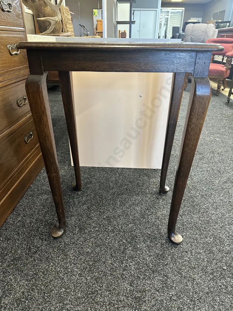 Vintage Mahogany Side Table H721,W54,D37, Image 1++
