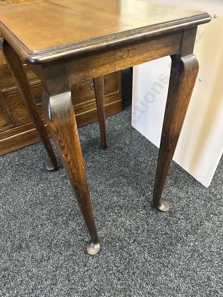 Vintage Mahogany Side Table H721,W54,D37, Image 1++