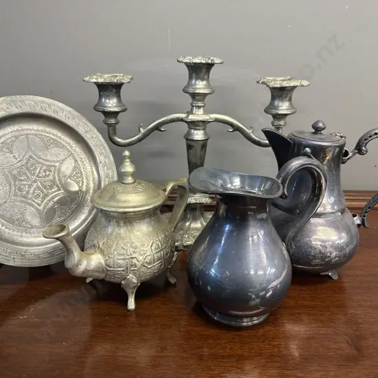 Selection Of Silverware Etc