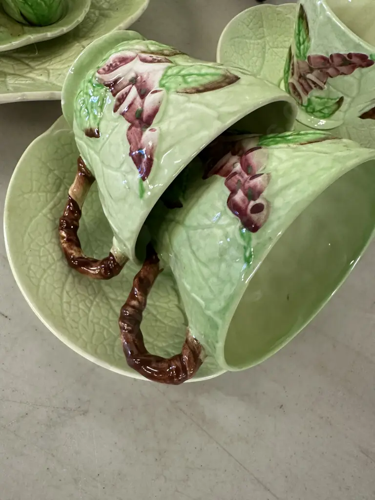 Selection Of Vintage Carlton Ware Items Foxglove Design Image 1++