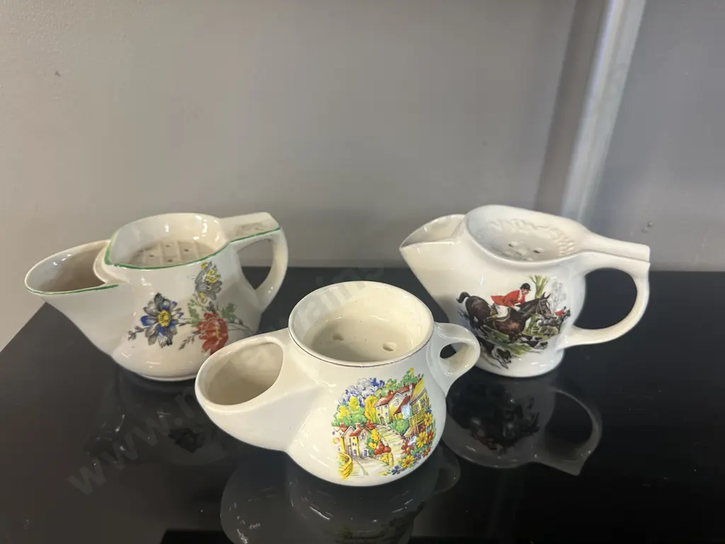 Vintage Ceramic Shaving Mugs Image 1++