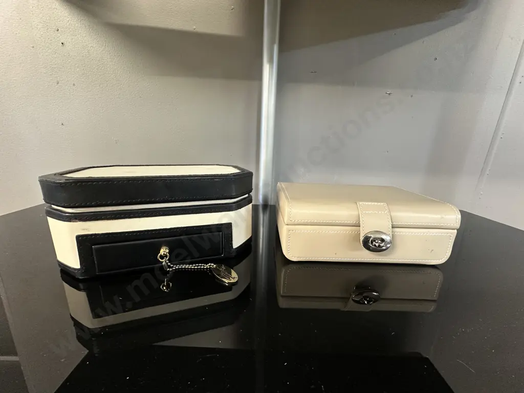 Jewellery Boxes Including Leathersmith Of London Image 1++