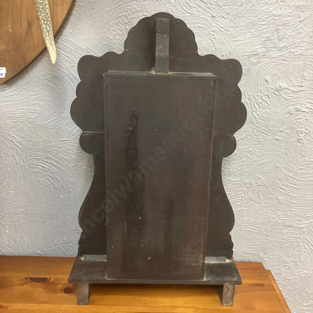 Antique American Ansonia 8 Day Gingerbread Parlor Mantel Clock With Chime. H57cm Image 1++