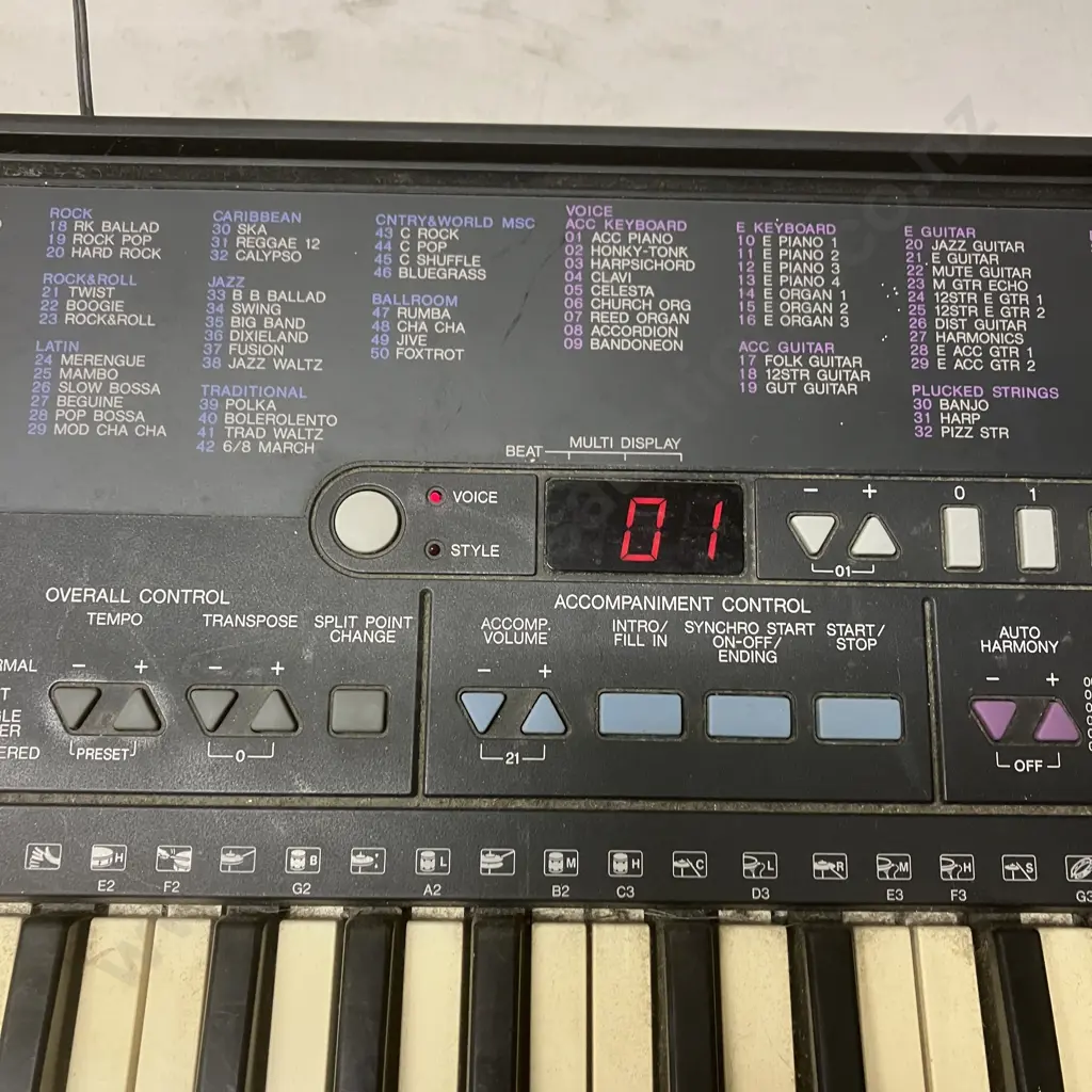 Yamaha Electronic Keyboard PSR-210 Image 1++